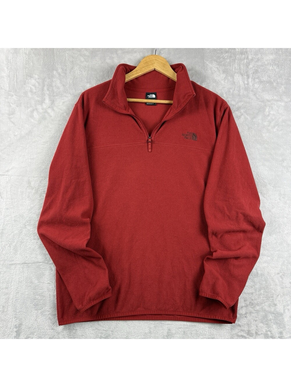 The North Face TKA Glacier Quarter-Zip Fleece Pullover Size L Gorpcore Outdoor